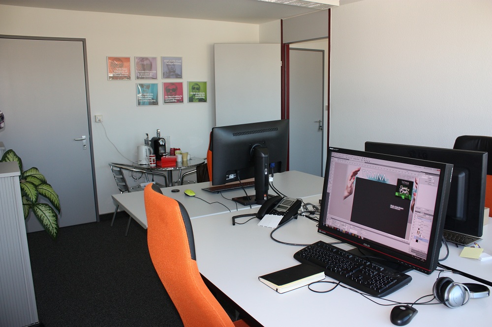 Das erste Büro, Zürich im Mai 2010